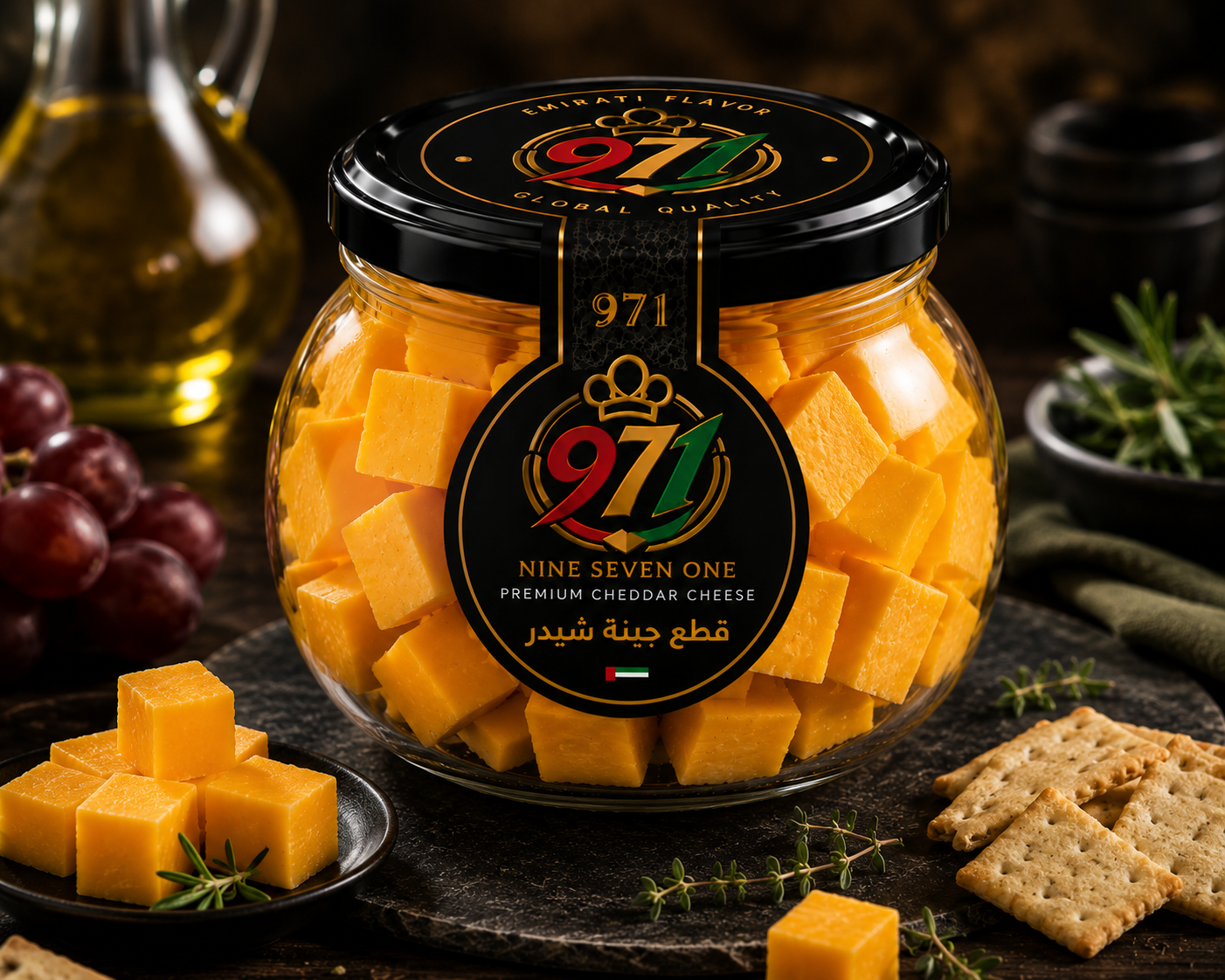 Cheddar Cheese Cubes