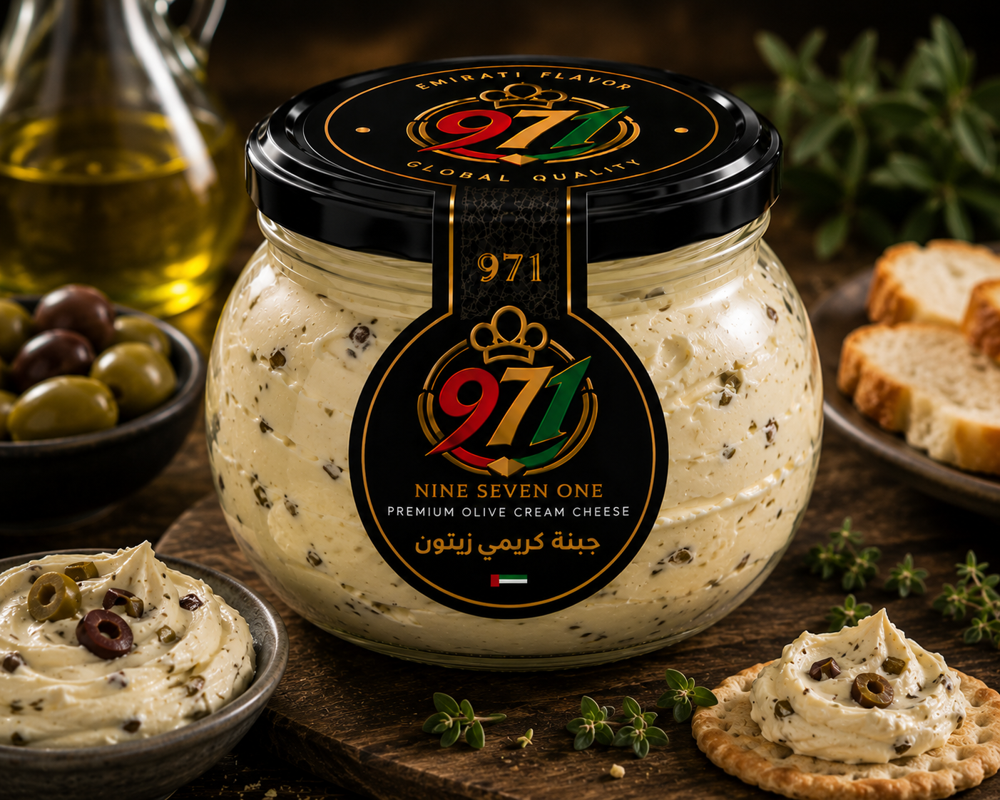Cream Cheese – Olive Flavor